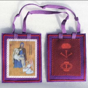Purple Scapular for Blessings and Protection